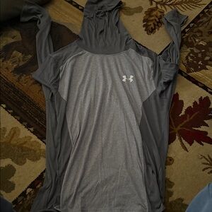 Under Armour Men's Two-Tone Gray Hoodie